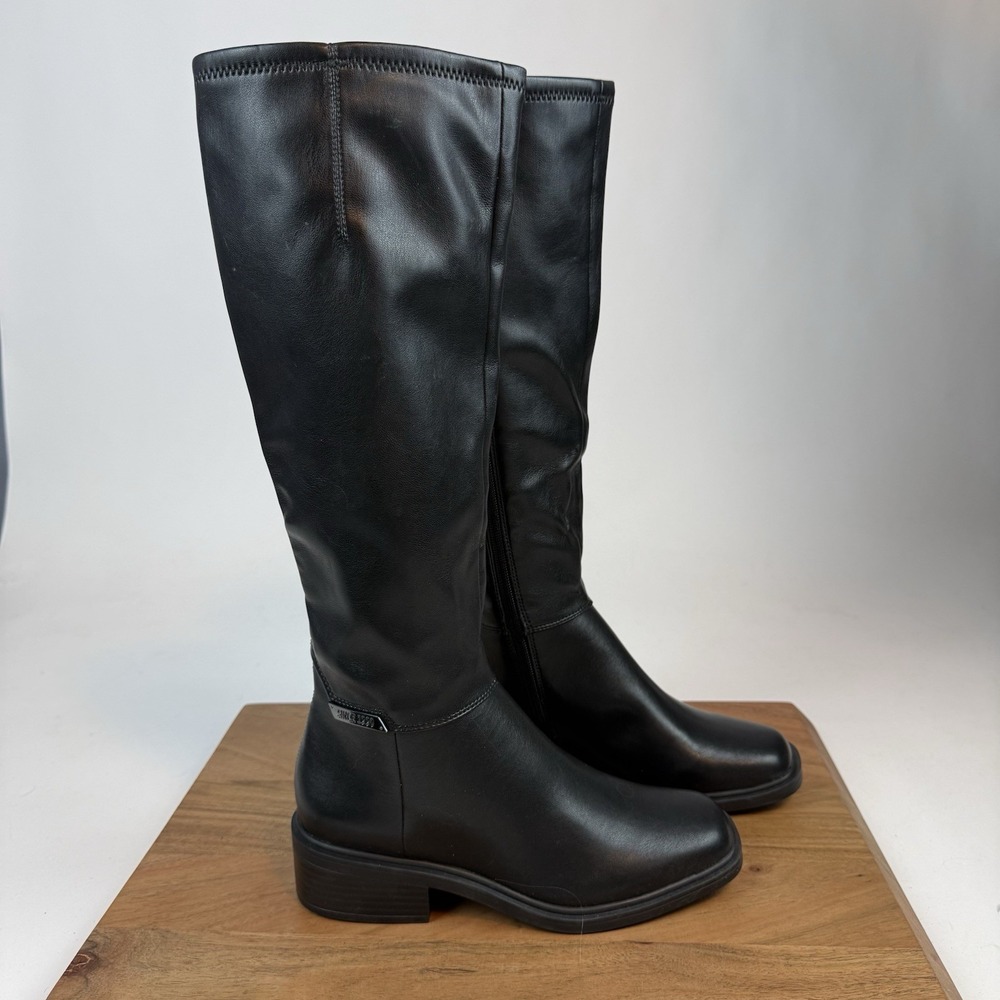 New NWOB Womens Franco Sarto Geralyna Faux Leather Riding Boots Size‎ 7 M